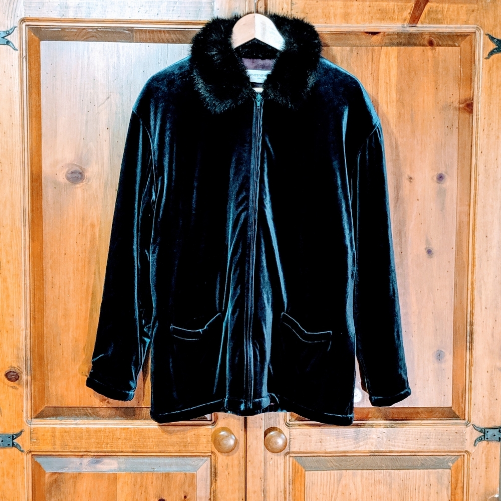 Jones New York Dark Green Jacket